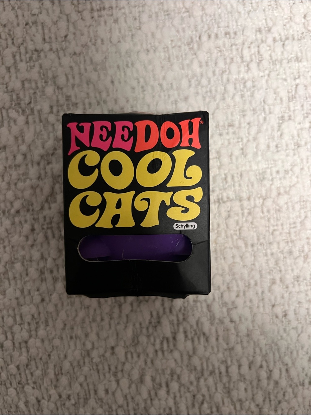 Nee Doh Cool Cats Squish - Purple